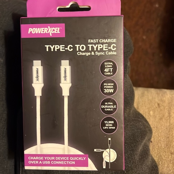 BOGO POWEREXCEL TYPE C TO TYPE C - Picture 1 of 3